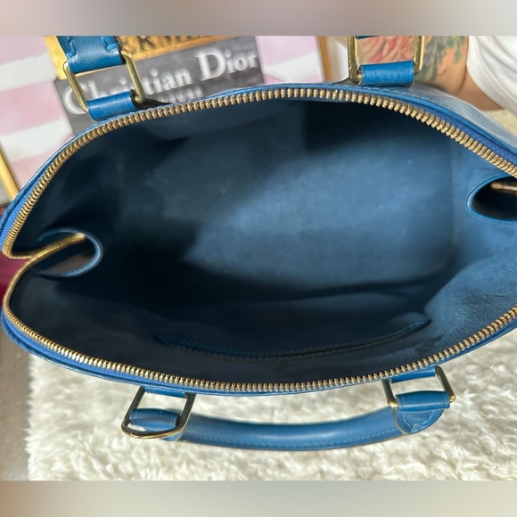 Louis Vuitton Blue Epi Leather Alma PM - Picture 15 of 16